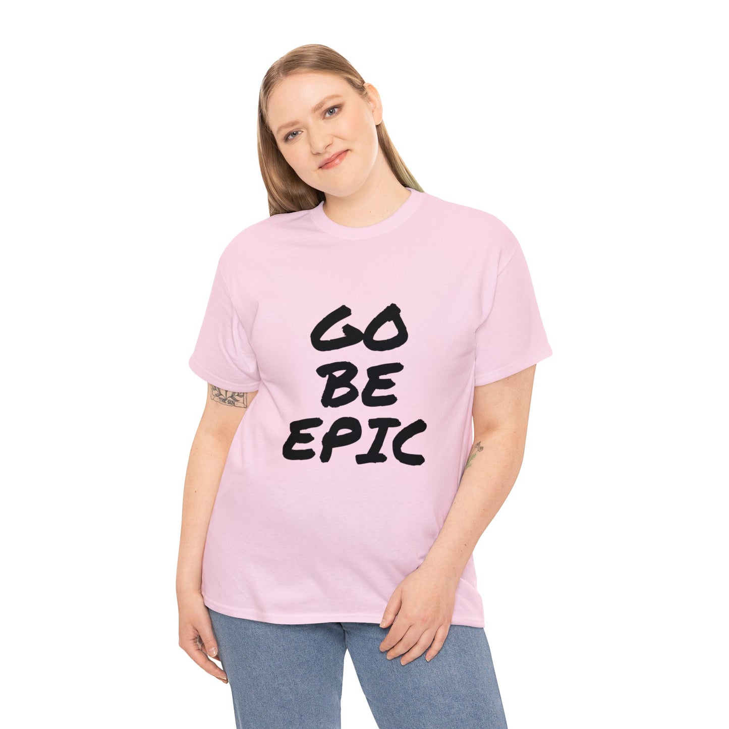 Go Be Epic Cotton Tee (pastel)