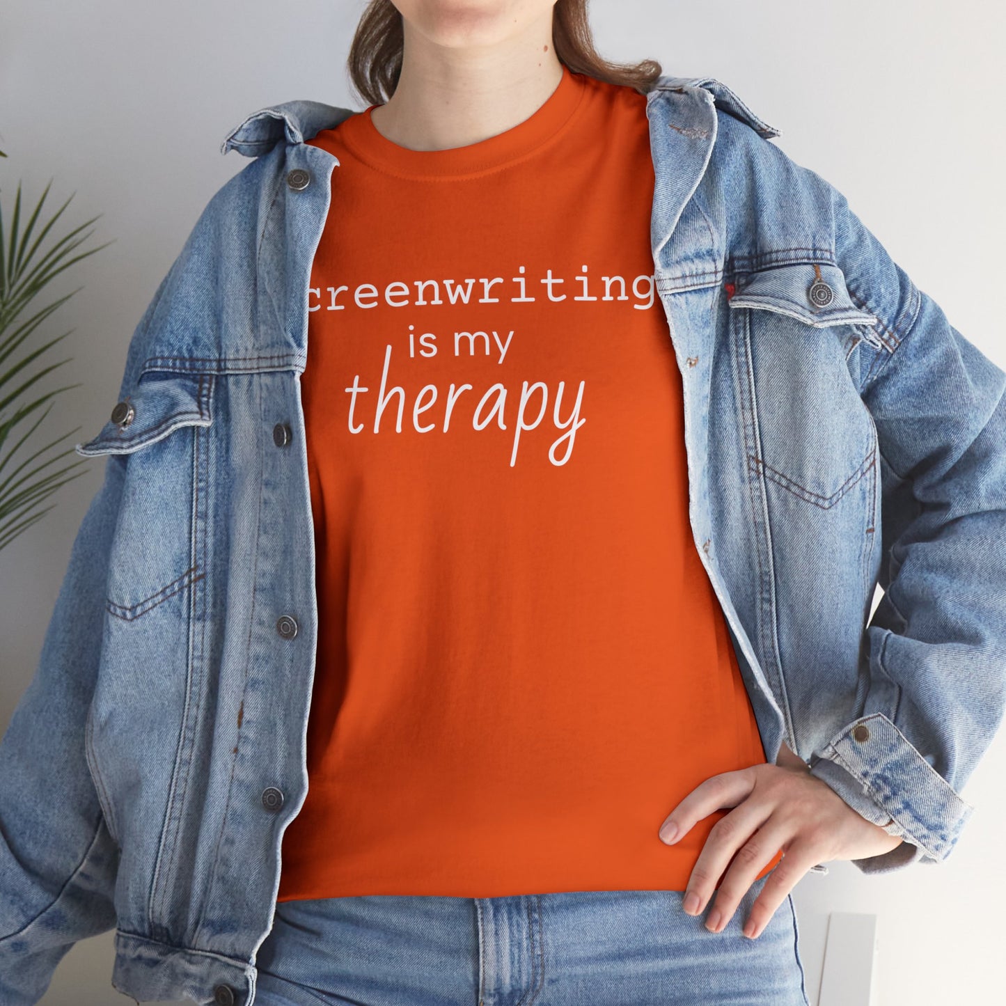 Screenwriting is my therapy t-shirt